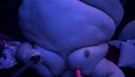 Ssbbw Girlfriend JLoves is horny and makes you watch as she cums