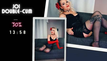 JOI Double Cum - Horny Stepmom Helps You Cum Twice
