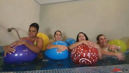 BALLOONS IN THE POOL - WITH THAY FLORES - CLIP 4 FULL HD - KC 2024!!!
