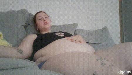 Fat Gainer Ate Herself Sick AGAIN 3