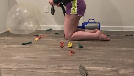 Five Balloons Quickly Destroyed - Fall 17" Colors