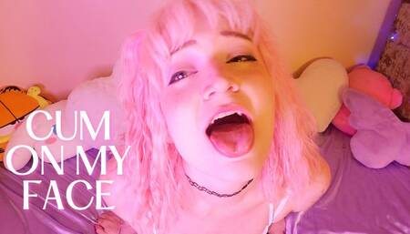 cum on my face