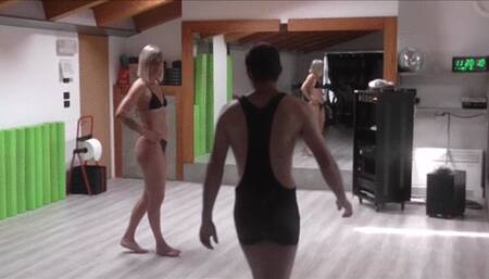 ALPHA MALE VS ALPHA FEMALE VOL 7 , SPECIAL GUEST SAMANTHA IN MIXED CATFIGHT