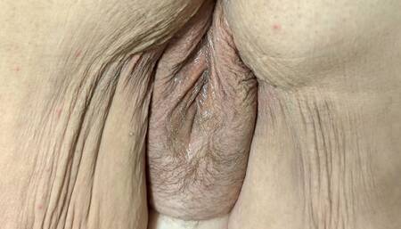 Close up of Best Big Fat Ass White PAWG MILF Masturbation - BBW SSBBW