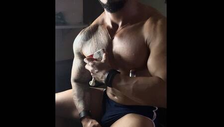 I Wish Someone to Worship and Massage My Chest, Pinch My Nipples While I Smoke! Fuck I Wish
