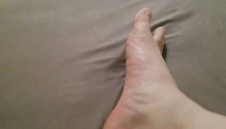 Foot Lotion and Fuzzy Socks