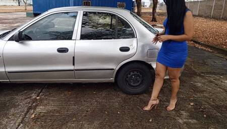 Roxan starting and driving car with failures (3)