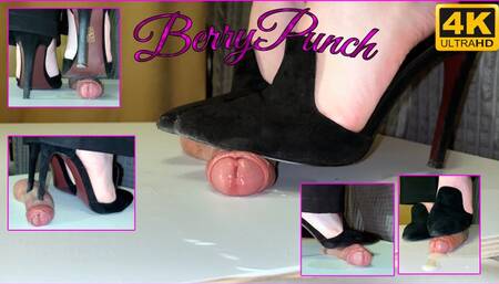 Mature Dirty Heels Cock Trampling - Cock Crush - Heeljob - Shoejob - 4K