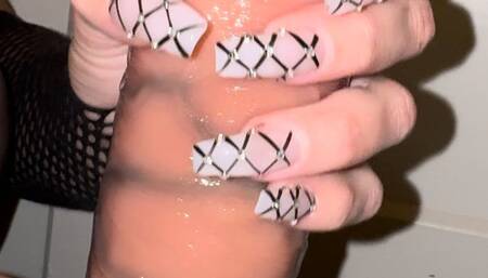 Raven’s Monster Cock Handjob