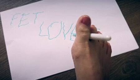 Feet lovers! Foot art