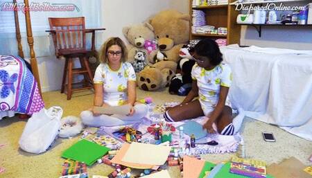 Iris & Red: Crafting in Nursery