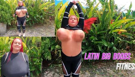 LATINA DE GRANDES TETAS FITNESS