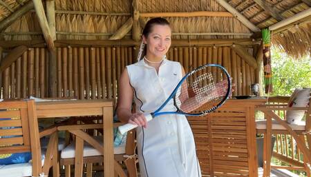 Tennis Anyone? Naughty House Wife Tennis Instructor JOI