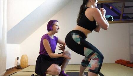 Sportcorrection By The Step-Sister - Spanking - FEMDom - WMV