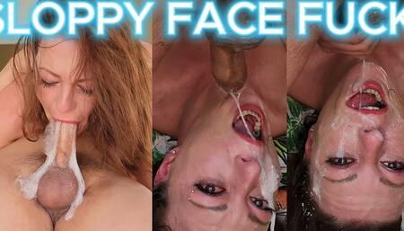 Face Fucked 69 and Upside Down Positions - Anati Brown