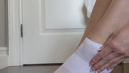 Sock & Barefoot Tease