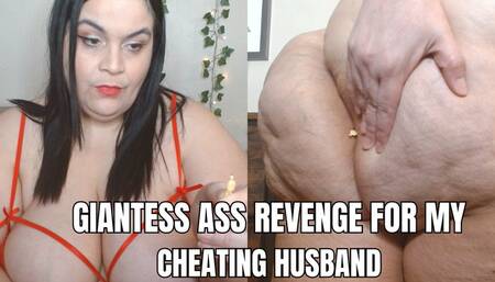 Giantess Ass Revenge for My Cheating Husband