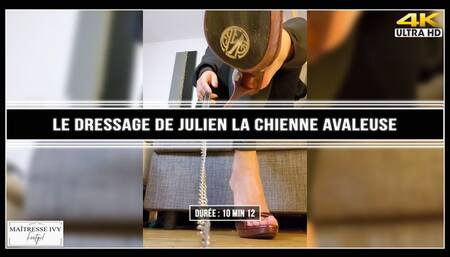 Le dressage de Julien la chienne avaleuse 4K