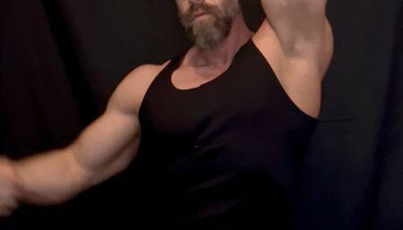 Muscle Daddy Pink Thong Flex