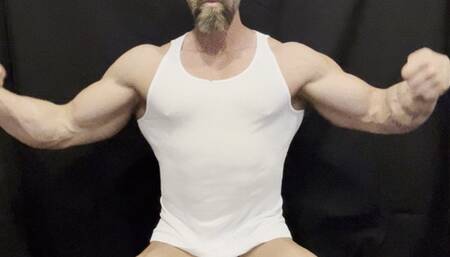 Sexy Floor Flex with Vest Rip