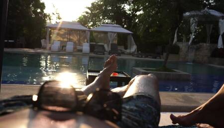 Wild Sex At An XXX Adult Resort - Outdoor Sex