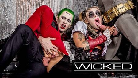 Wicked - Harley Quinn Fucked by Joker & Batman