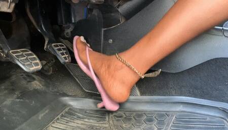 Sexy Pink Flops Cranking DOMINATION