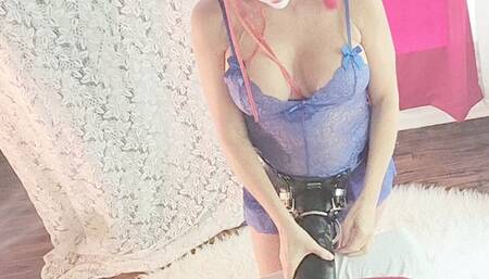 My cowboy BBC Big Bad Charlie from mrhankeystoys fuckin his hot ass