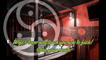 Wife's lover will teach you how to fuck! Open your mouth 23 min