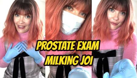 Prostate Exam Milking JOI