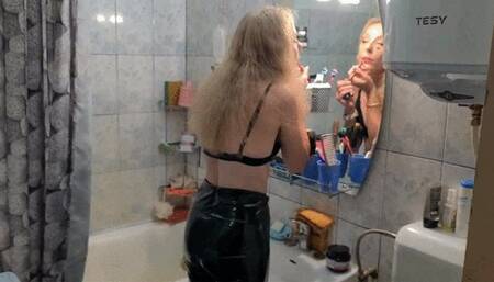 makeup and feet fetish