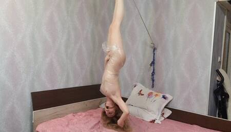 suspended bondage bLOWJOB