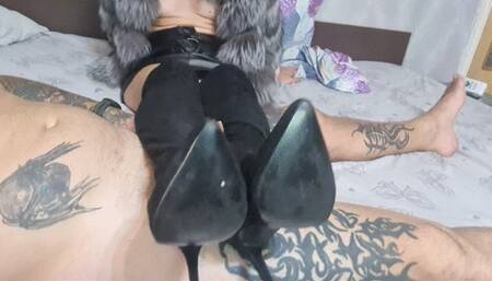 pov boot job fur cum countdown