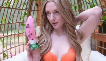 Creamy Watermelon Dildo