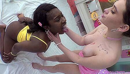 Cum Filled Fun For Tessa And Sera With Tessa Thomas
