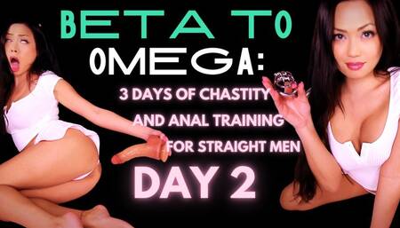 Beta to Omega: 3 Days of Chastity and Anal Training for Straight Men Day 2