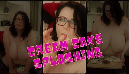 Cream Cake Sploshing Fun wmv