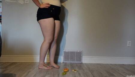 Barefoot Food Stomping