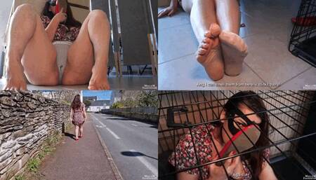 Humiliated and disciplined HD 1080 SMELLYFEET - SMELL FETISH - FOOTFETISH - PEEING - DOMINATION - PUNISHMENT