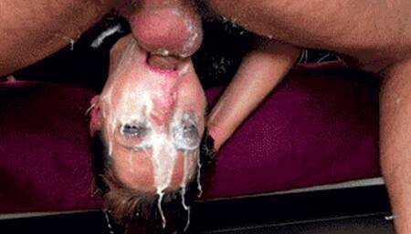 LESSEE DEEPTHROAT FUCK (vomit mask) - FULL HD