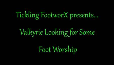 Valkyrie Looking for Some Foot Worship