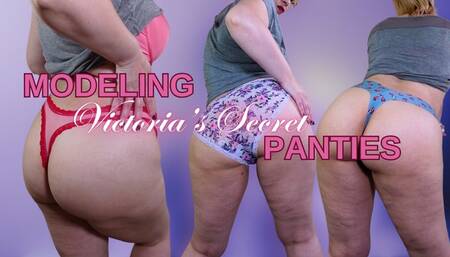 Modeling Victoria's Secret Panties