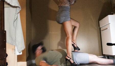 Aaliyah Origins C4S-3 (leopard print and mini skirt)