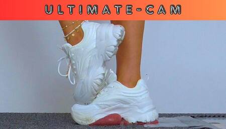Castrated Under My Buffalo Trainers - Ultimate Cam - Ambers CBT - S8UC