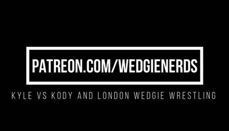 Kody and London vs Terry Wedgie Wrestling