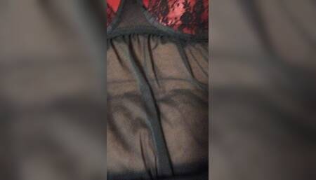 CD in Lingerie Wants Cock Sucked