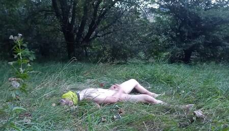 Amateur Male Flashing and Jerking
