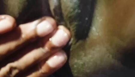 Wife Mastrubation Suddenly Comming Husband and Fuck and Lick Black Pussy