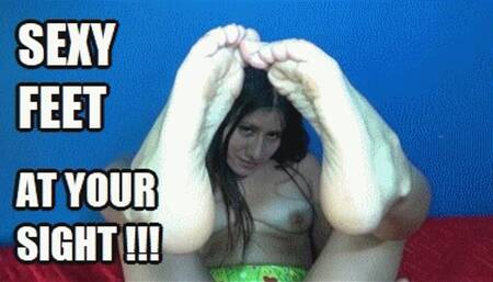 FOOT FETISH 240916KVIOD5 CANDY GREAT ASS MODEL IN SEVERAL POSITIONS SHOWING HER SEXY FEET + FREE SURPRISE SHOW (LOWDEF SD MP4 VERSION)