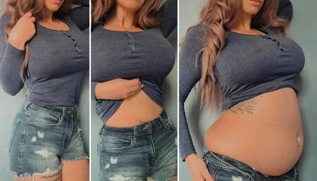 Vore, i eat you and you inflate my belly